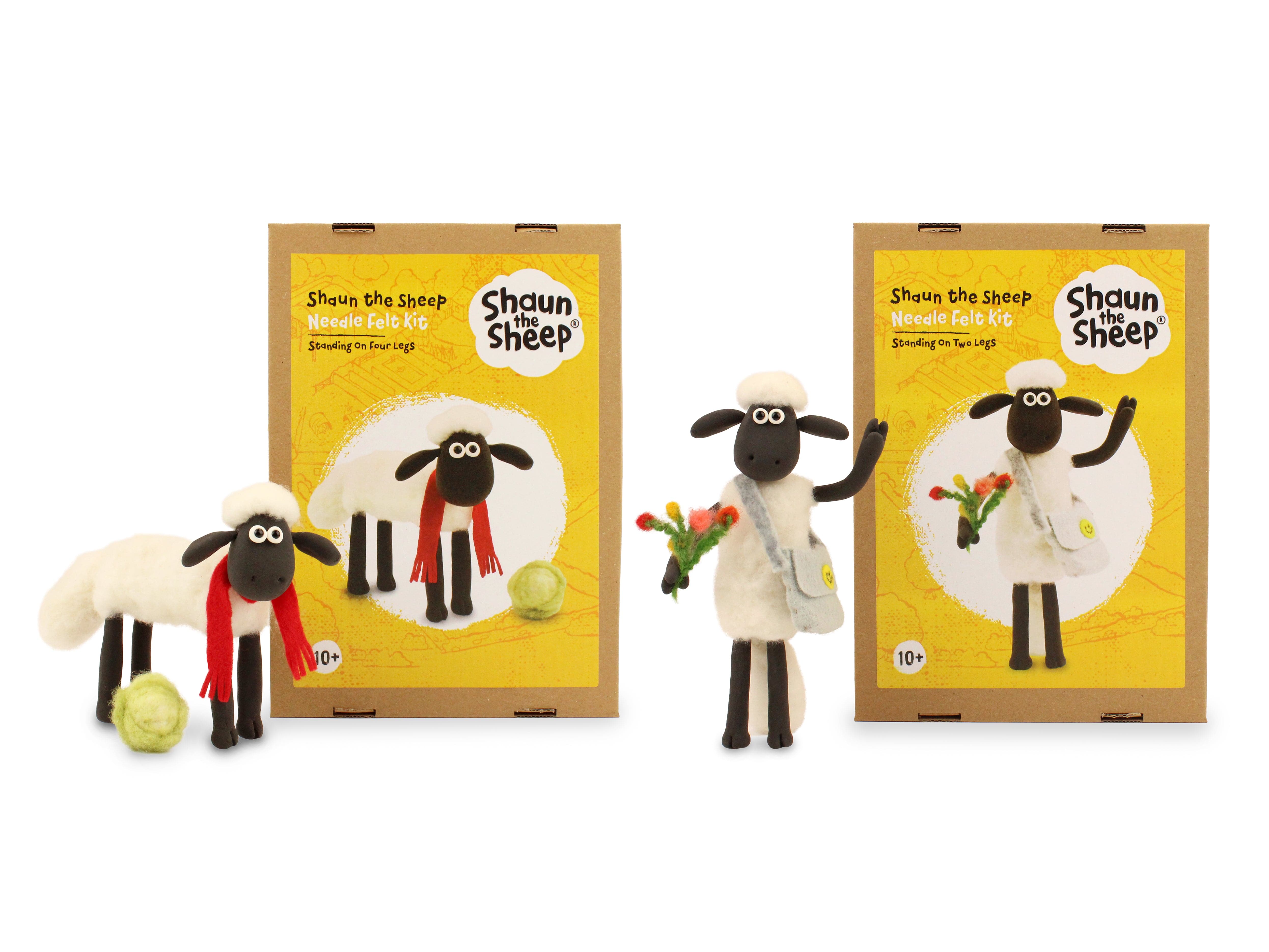 Aardman Shaun the Sheep Needle Felt Kits Various Options The