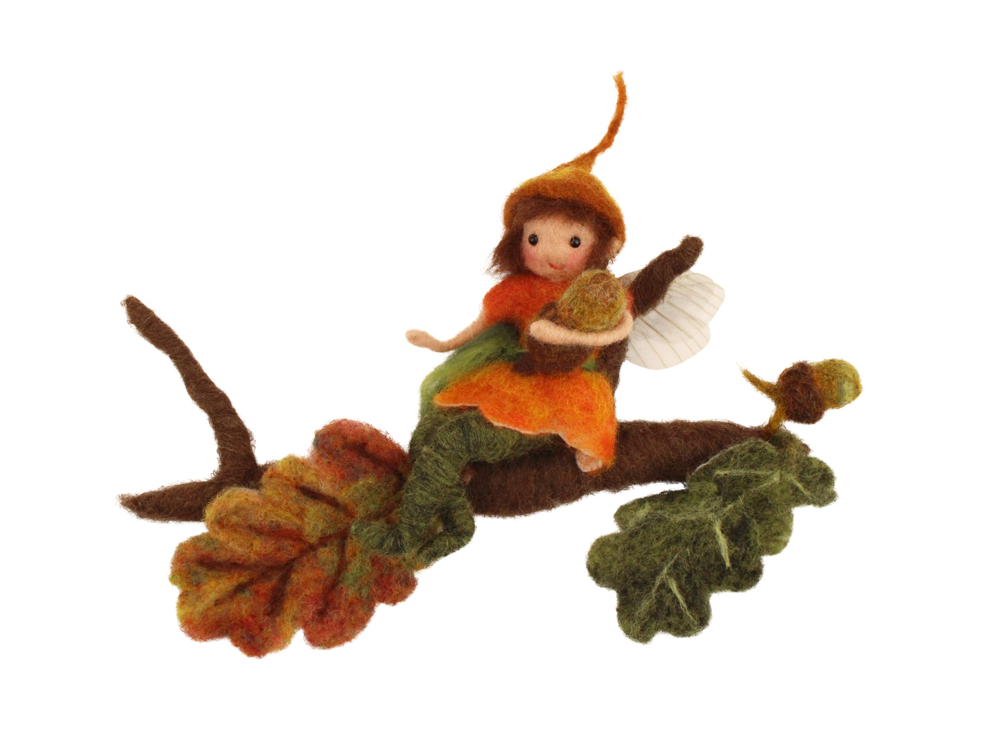 Official Flower Fairies™️ Acorn Fairy Needle Felt Kit - The Makerss