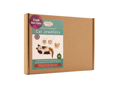 Cat Jewellery Needle Felt Small Kit - The Makerss