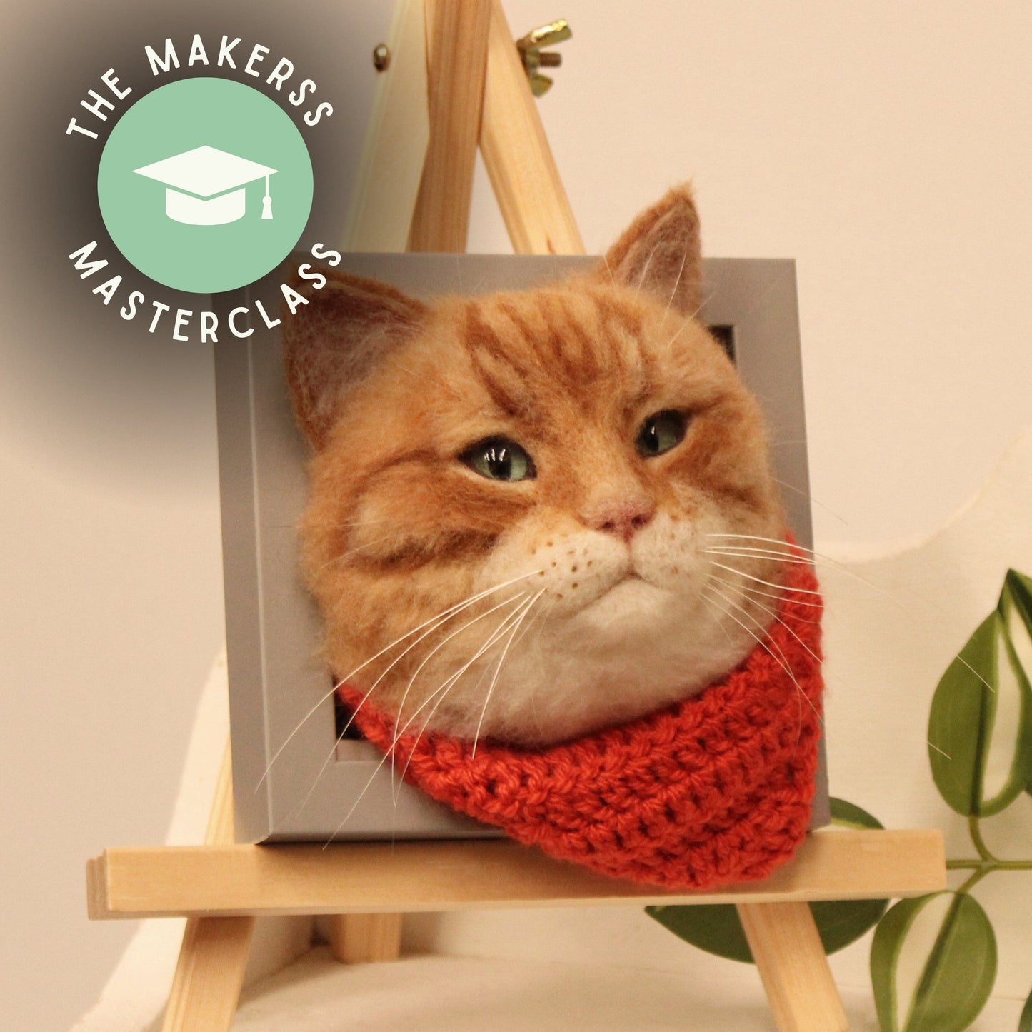 Makerss Masterclass - Cat Portrait with Agnese Davies - The Makerss
