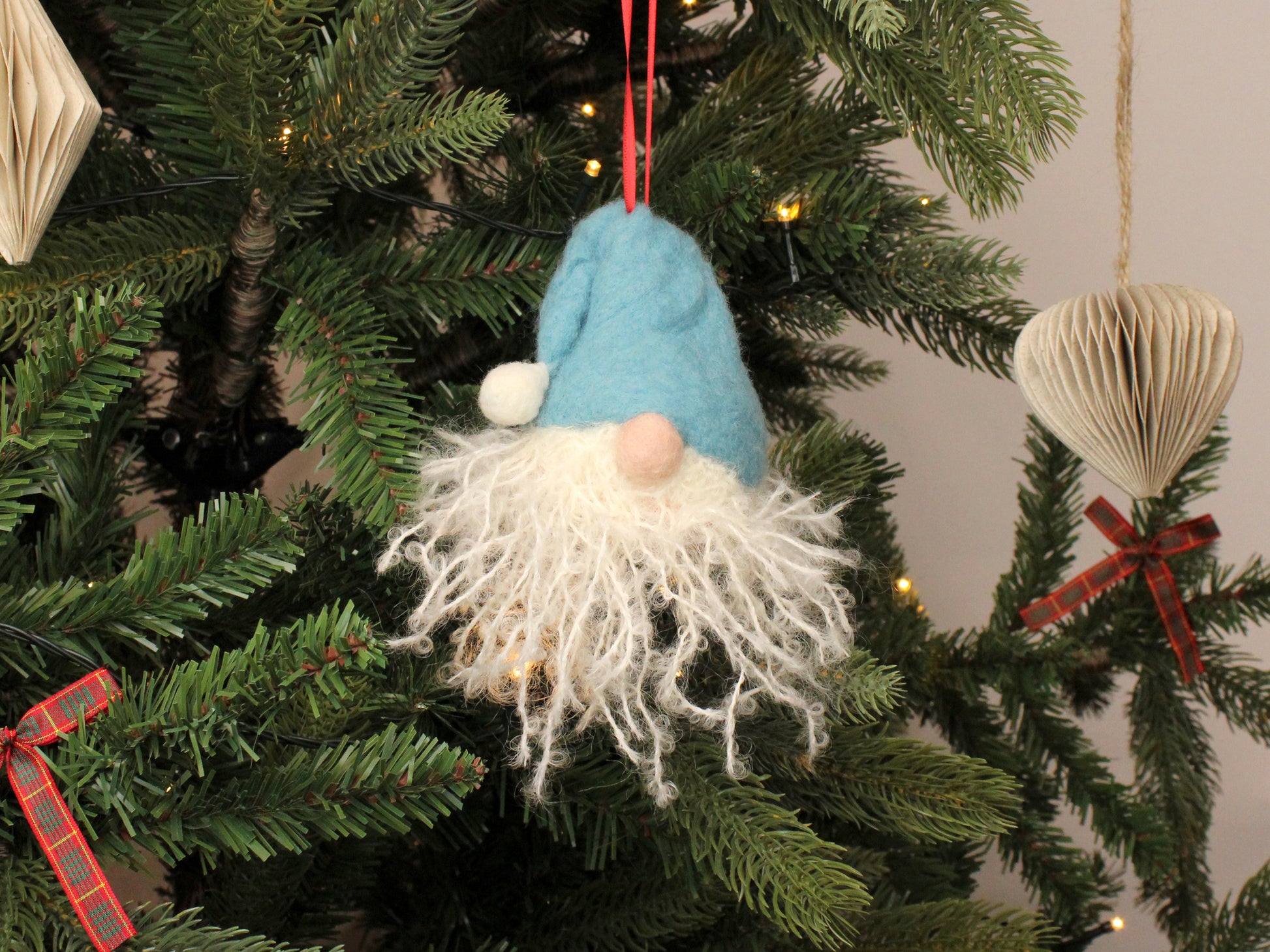 Cheeky Tomte Bauble Small Needle Felt Kit - The Makerss