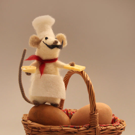 Gourmet Mouse Small Needle Felt Kit - The Makerss