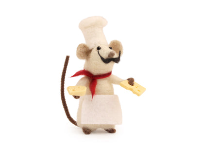 Gourmet Mouse Small Needle Felt Kit - The Makerss