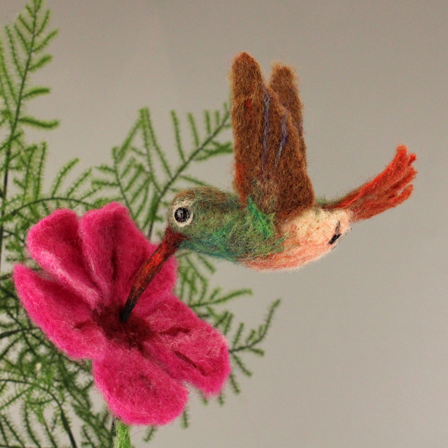 New! Hummingbird Needle Felt Kit - The Makerss