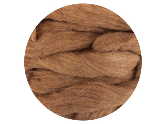 Manx Loaghtan - natural wool tops - The Makerss