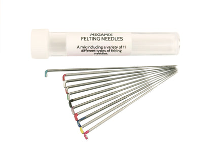 Felting Needles - in tube (various types) - The Makerss