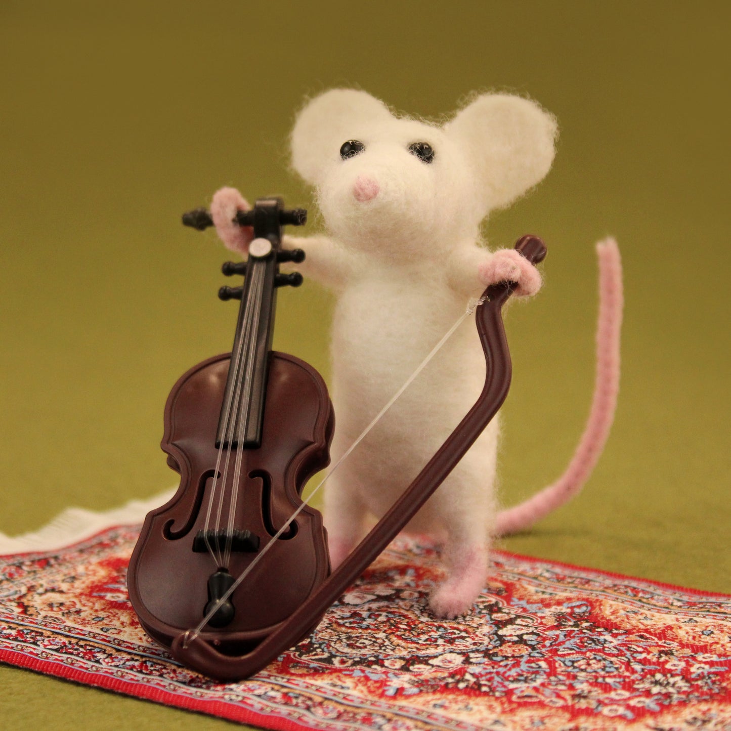 Cello or Violin for Needle Felted Characters - The Makerss