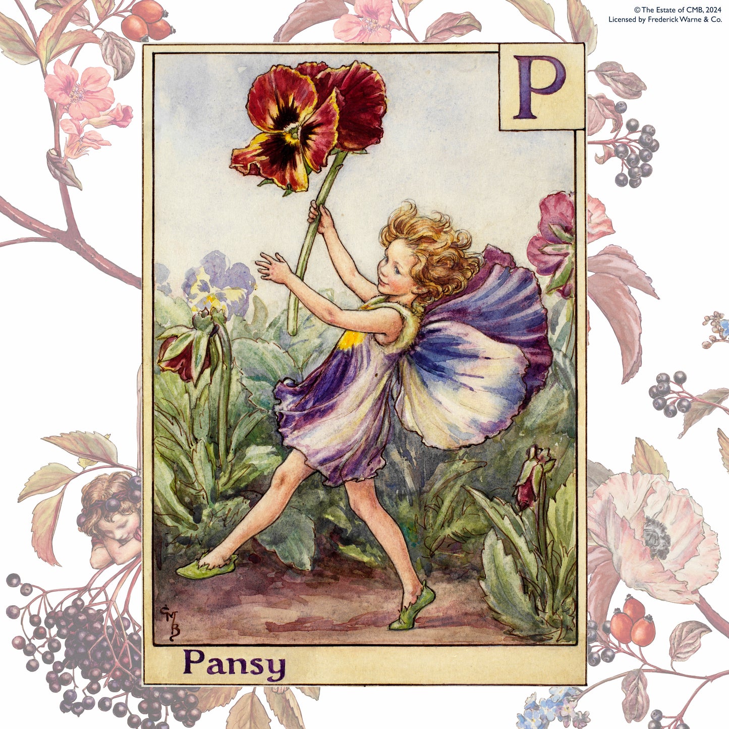 Official Flower Fairies™️ Pansy Fairy Needle Felt Kit - The Makerss