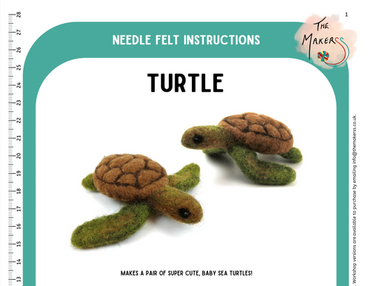 Turtle Instructions PDF (NEW for 2024) - The Makerss