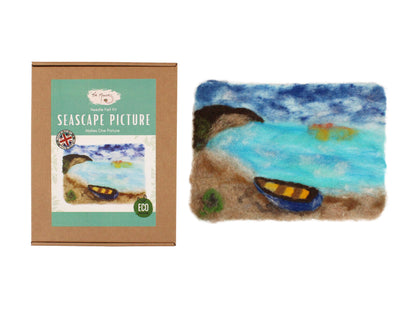 Seascape Picture Needle Felt Kit - The Makerss