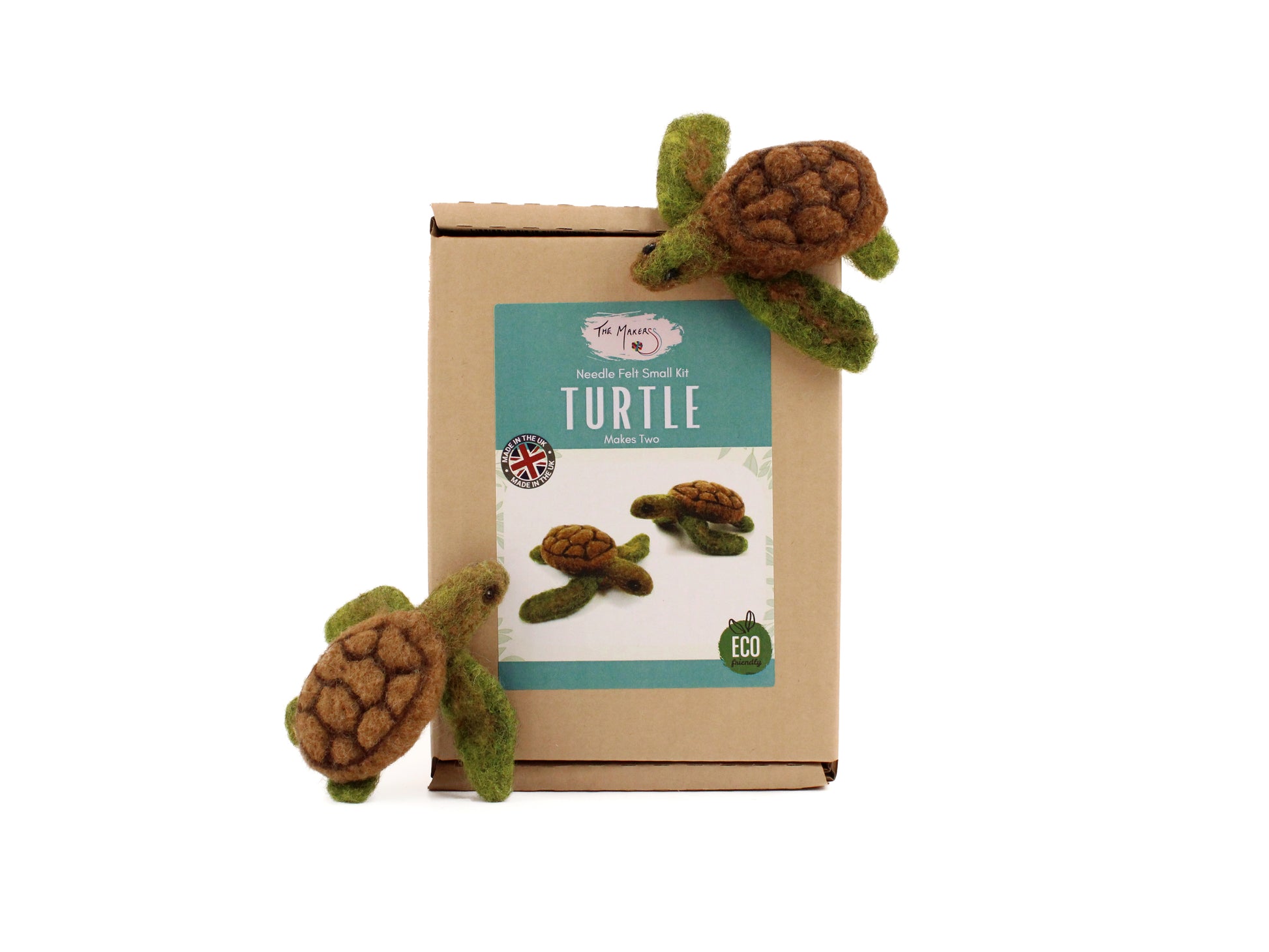 Turtle Small Needle Felt Kit (NEW for 2024) - The Makerss