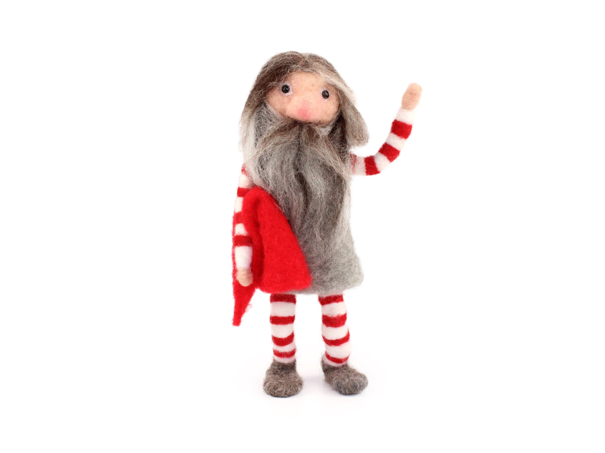 Festive Tomte Needle Felt Kit - makes one - The Makerss