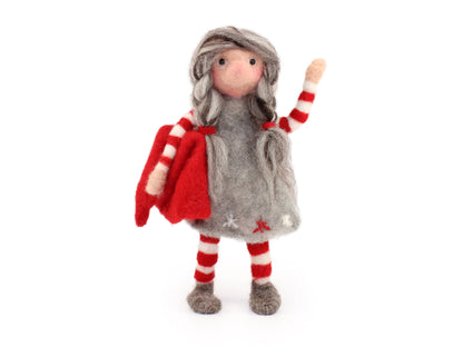 Festive Tomte Needle Felt Kit - makes one - The Makerss